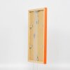 Marco de madera Top Cube 10x10 cm naranja cristal normal