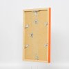 Marco de madera Top Cube 10x10 cm naranja cristal normal