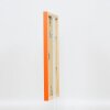 Marco de madera Top Cube 10x10 cm naranja cristal normal
