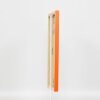 Marco de madera Top Cube 10x10 cm naranja cristal normal