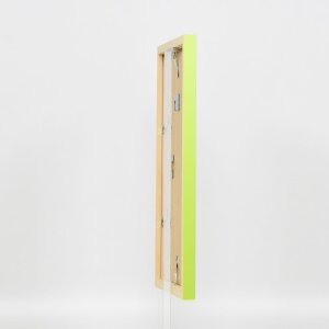 Marco de madera Top Cube 10x10 cm cristal verde antirreflejos