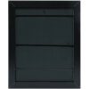 Marco de plástico Adul 15x20 acero-plata