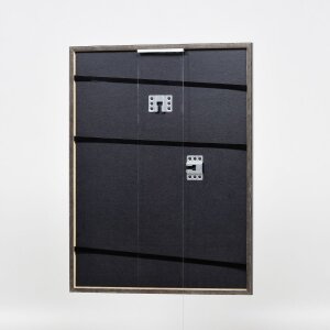 Efecto marco de madera perfil 23 azul 10x15 cm cristal antirreflejo