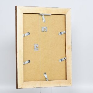 Marco de madera efecto 2400 marrón 10x15 cm cristal acrílico