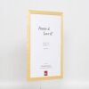 Efecto marco de madera perfil 2210 nature 10,5x14,8 cm cristal antirreflejo