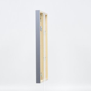 Efecto marco de madera perfil 35 antracita 10,5x14,8 cm cristal normal