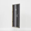 Efecto marco de madera maciza Perfil 25 amarillo 10,5x14,8 cm cristal antirreflejos