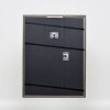 Efecto marco de madera maciza Perfil 25 verde 10,5x14,8 cm cristal antirreflejos