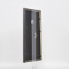 Efecto marco de madera maciza Perfil 25 verde 10,5x14,8 cm cristal antirreflejos