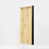 Efecto marco de madera perfil 35 negro 10,5x14,8 cm cristal acrílico