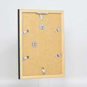 Efecto Marco de madera Top N negro 10,5x14,8 cm Cristal normal