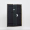 Efecto marco de madera maciza perfil 25 verde 10,5x14,8 cm cristal acrílico