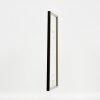 Efecto marco de madera perfil 23 verde 10,5x14,8 cm cristal de museo