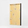 Efecto marco de madera perfil 35 negro 10,5x14,8 cm cristal de museo