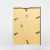 Efecto marco de madera perfil 35 negro 10,5x14,8 cm cristal de museo