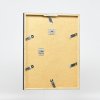 Efecto marco de madera perfil 35 negro 10,5x14,8 cm cristal de museo