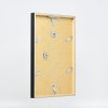 Efecto marco de madera perfil 35 negro 10,5x14,8 cm cristal de museo