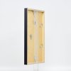 Efecto marco de madera perfil 35 negro 10,5x14,8 cm cristal de museo