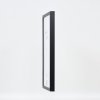 Efecto marco de madera perfil 35 negro 10,5x14,8 cm cristal de museo