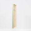 Efecto marco de madera perfil 35 verde 10,5x14,8 cm cristal de museo