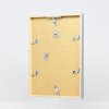 Efecto marco de madera perfil 35 gris claro 10,5x14,8 cm cristal de museo