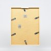 Efecto marco de madera perfil 35 gris claro 10,5x14,8 cm cristal de museo