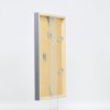 Efecto marco de madera perfil 35 antracita 10,5x14,8 cm cristal de museo