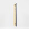 Efecto marco de madera perfil 35 antracita 10,5x14,8 cm cristal de museo