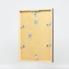 Efecto marco de madera perfil 35 marrón 10,5x14,8 cm cristal de museo