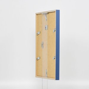 Efecto marco de madera Perfil 35 azul 10,5x14,8 cm cristal normal + separador