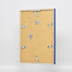 Efecto marco de madera Perfil 35 azul 10,5x14,8 cm cristal normal + separador