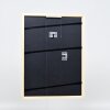 Efecto Marco de madera Perfil 32 blanco 10,5x14,8 cm Vidrio de museo
