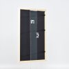 Efecto Marco de madera Perfil 32 blanco 10,5x14,8 cm Vidrio de museo