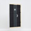 Efecto marco de madera perfil 32 azul 10,5x14,8 cm cristal de museo