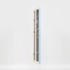Efecto marco de madera perfil 32 azul 10,5x14,8 cm cristal de museo