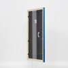 Efecto marco de madera perfil 89 azul 10,5x14,8 cm cristal de museo
