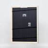 Efecto marco de madera perfil 89 azul 10,5x14,8 cm cristal de museo