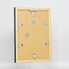 Efecto Marco de madera Top N negro 10,5x14,8 cm Vidrio de museo