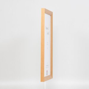 Marco de madera efecto abedul Top N 10,5x14,8 cm cristal de museo