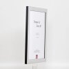 Marco efecto 2311 plata alto brillo 10,5x14,8 cm cristal antirreflejo