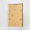 Efecto marco de madera perfil 2070 cristal de museo 10,5x14,8 cm negro