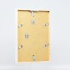 Efecto marco de madera perfil 35 blanco 13x13 cm cristal antirreflejos