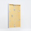 Efecto marco de madera perfil 35 gris claro 13x13 cm cristal antirreflejos