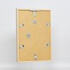 Efecto marco de madera perfil 35 marrón claro 13x13 cm cristal normal + separador