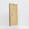 Marco de madera efecto Perfil 35 marrón 13x13 cm cristal normal + separador