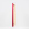 Efecto Marco de madera Perfil 35 rojo 13x13 cm Vidrio de museo