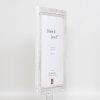 Marco madera maciza efecto 2240 blanco 13x13 cm Cristal normal