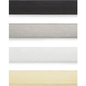 Marco de aluminio ALULINE - 21x29,7 cm - acero DIN A4