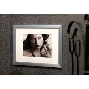 Walther marco de aluminio ALULINE 30x45 cm acero con passepartout 20x30 cm