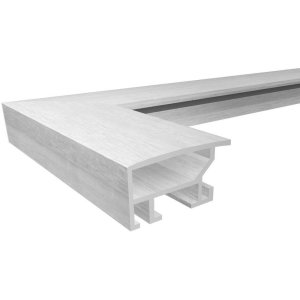 Walther marco de aluminio ALULINE 30x45 cm acero con passepartout 20x30 cm